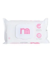 Mothercare Fragrance Free Wipes Pink - 60 Pieces 