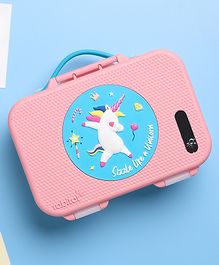 Rabitat Munchbee Divided Lunch Box Sizzle - Light Pink