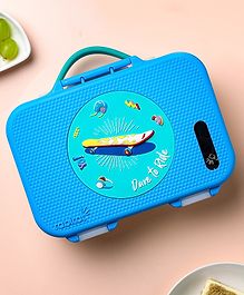 Rabitat Munchbee Divided Lunch Box Spunky (Colour May Vary)