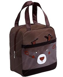 FunBlast Insulated Lunch Bag for Office and School  Brown