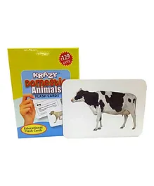 Krazy Domestic Animals Mini Flash Cards - 24 Cards