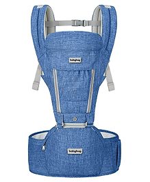 Babyhug Cherish 5-in-1 Hip Seat cum Baby Carrier - Denim Blue