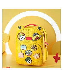 StarAndDaisy Cute DIY Backpacks for Boys & Girls, Ultralight & Stylish Waterproof Bags for Children  Yellow 13.1 inches