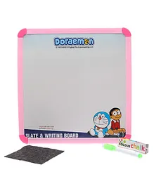 Doraemon 2 In 1 Slate & Writing Board (Color May Vary)
