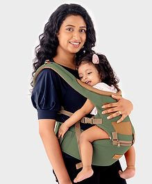 LuvLap Royal Hip Seat Carrier - Green