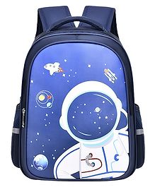 SYGA Children's Lightweight Schoolbag For Primary School Students, Oxford cloth With Astronaut Sapphire Design  (Blue)