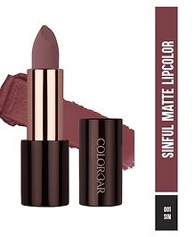 Colorbar Sinful Matte Lipstick Sin 001 Pink - 3.5 gm