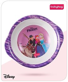 Babyhug Disney Feeding Bowl With Handle Frozen Theme  Multicolor - 380 ml