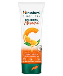 Himalaya Brightening Vitamin C Orange Face Wash - 100 ml