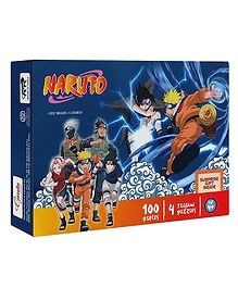 4 in 1 - Topps Naruto Jigsaw Puzzles (100 pieces)