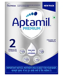 Aptamil Premium Infant Follow-up
                              Formula Baby Milk Powder BIB Pack - Stage
                              2 - 400 g