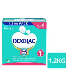 Dexolac Infant Formula Baby Milk
                              Powder 1.2 kg - Stage 1 (0 - 6 Months)