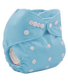 Sparkle Joy Washable & Reusable Cloth Diaper Pocket Without Inserts - Sky Blue