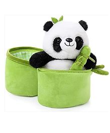 Deals India Cute Bamboo Panda Soft Toy Black & White - Height 30 cm