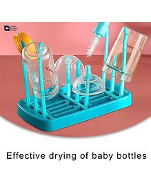 Ortis Bottle Organizer Cum Drying Rack - Blue