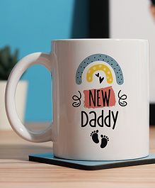 Oye Happy New Daddy Mug-white