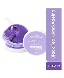 mCaffeine Black Tea & Collagen Peptide Under Eye Patches - 15 Pairs