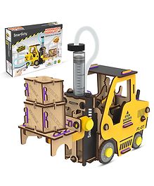Smartivity Hydraulic Forklift STEM DIY Construction Activity Kit - Multicolor