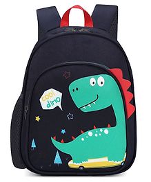 Frantic Premium School Blue Cool Dino bag for Kids - 16 Inches