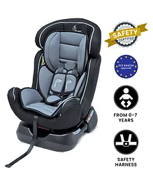 R for Rabbit Jack N Jill Grand Convertible Baby Car Seat - Black Grey