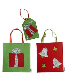 Li'Ll Pumpkins Gift Bags Bell Gift Bag & Gift Gift Tag - Multicolour