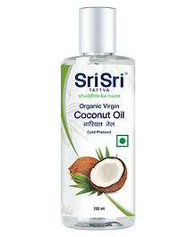 Sri Sri Tattva Organic Virgin Coconut Oil, 200 ml