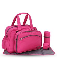 My Milestones Diaper Bag Duo Detach - Pink