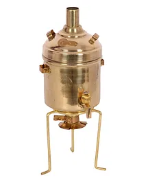 Desi Toys Brass Water Heater Pretend Play Set - Golden