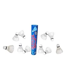 JD Sports Shuttle Cock Set Of 10 - White