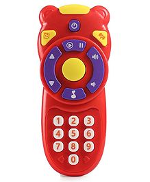 Play Nation Musical TV Remote Control Toy - Red