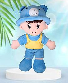 Besties Addie Boy Plush Soft Doll Toy Huggable Blue - Height 35 cm