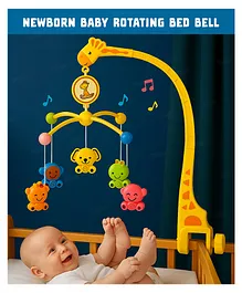 Fiddlerz Rotating Musical Cot Rattle for
                        Babies Mobile for Cradle - Multicolor (Design
                        May Vary)