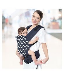 R for Rabbit Hug Me Ergo Baby Carrier for New Born Front and Back Carry Position Adjustable Belt Ergonomic Kangaroo Bags for 4 months to 2 years Kids Upto 15 Kg (Blue)