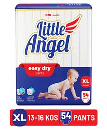 Little Angel Easy Dry Pull-Up Diaper Pants
                        Extra Large - 54 Pieces