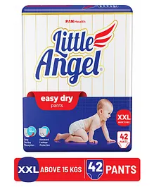 Little Angel Easy Dry Pull-Up Diaper Pants
                        Double Extra Large - 42 Pieces