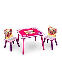 Paw Patrol Table & Chair Set With Storage - Pink