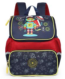 Citizen Athena Kids School Backpack | 11L Polyester Unisex Casual Backpack/Daypack/Travel Backpack/School Bag for Boys & Girls - 12 Inches - Red