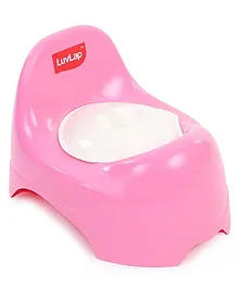 LuvLap Potty Trainer Chair With Lid - Pink