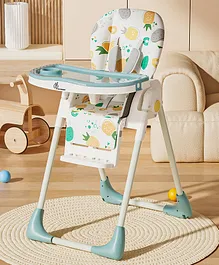R for Rabbit Marshmallow Lite Baby Feeding
                        High Chair for Babies, 6 Levels Smart Baby
                        Feeding High Chair with(Aqua Pine)