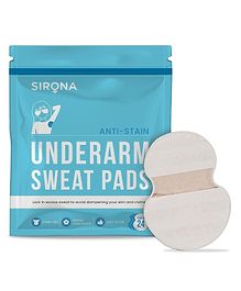 Sirona Anti-Stain Underarm Sweat Pads - Pack of 24