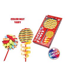 Negocio Lollipop Stress Relief Toy, New Magic Rotating Lollipop Spinning Wand Decompression Toys, Multicolor Spiral Lollipop Sensory Toys - Color May Vary