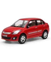 Centy Swift Dzire Car With Pull Back Action - Red 