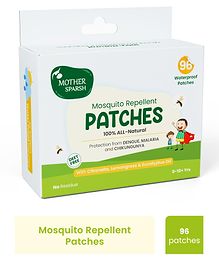 Mother Sparsh 100% Natural Mosquito Repellent Patches for Babies and Children - 96 Patches