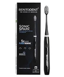 Bentodent Advanced Sonic Electric Toothbrush Sonic Spark - Black