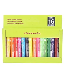 Classmate Disney Frozen Wax Crayons 16 Shades - Multicolor