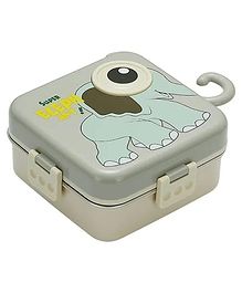 Sanjary Stainless Steel Tusky Tembo Leakproof, BPA-Free Lunch Box  Includes Spoon- Color &Print May Vary