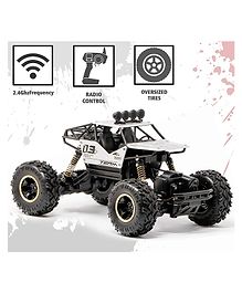 Sanjary Remote Control Rock Crawler Alloy Material Car for Kids -Color & Design May Vary