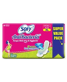 Sofy Antibacteria Sanitary Pads Extra Large - 48 Pieces