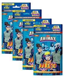Topps Animax 2024 Official Naruto Collectible Card Game(Multipack of 4)