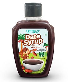 timios 100% Natural Date Syrup with No Added Preservatives - 300 g